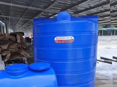 Bồn nhựa Sơn Hà 1000l đứng bảo vệ nguồn nước với công nghệ chống UV