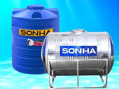 Bồn nước Sơn Hà 1500l có kích thước như thế nào?