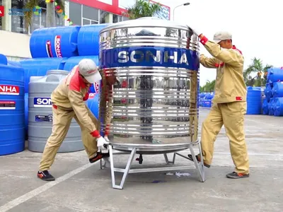 Đặc điểm, cấu tạo của bồn nước Sơn Hà 1000l bạn đã biết?