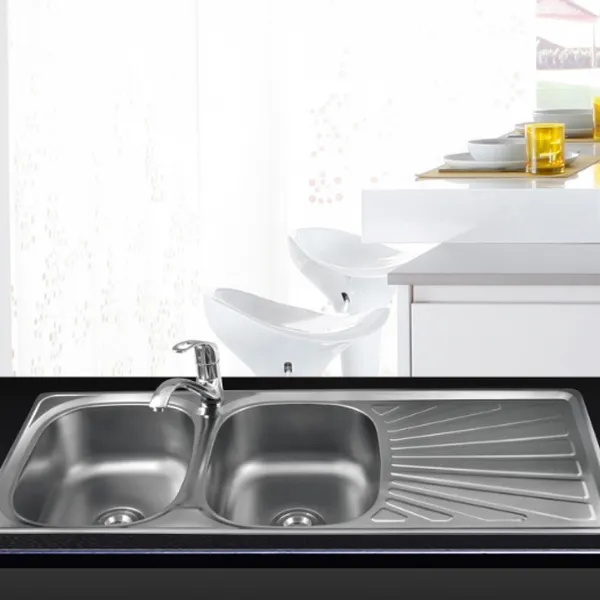 Chậu rửa inox 201 Sơn Hà SH2H1B-1200