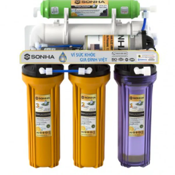 Máy lọc nước R.O 07 lõi không vỏ tủ SHRO.107