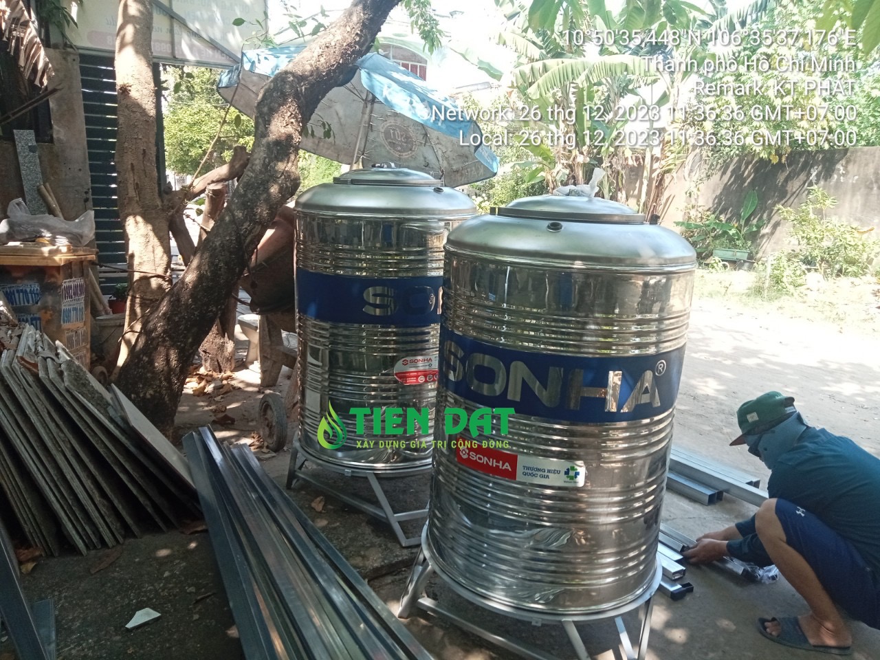 Bể nước inox Sơn Hà Bể nước inox Sơn Hà