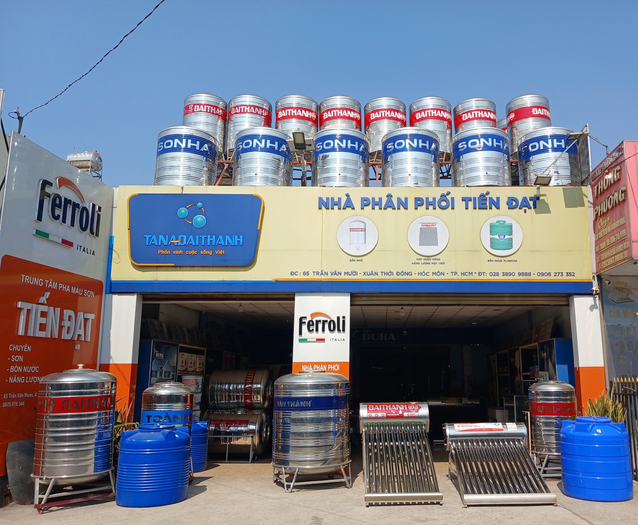 Tư vấn chọn bồn nhựa Sơn Hà phù hợp với hộ gia đình tại xã Xuân Thới Sơn Tư vấn chọn bồn nhựa Sơn Hà phù hợp với hộ gia đình tại xã Xuân Thới Sơn