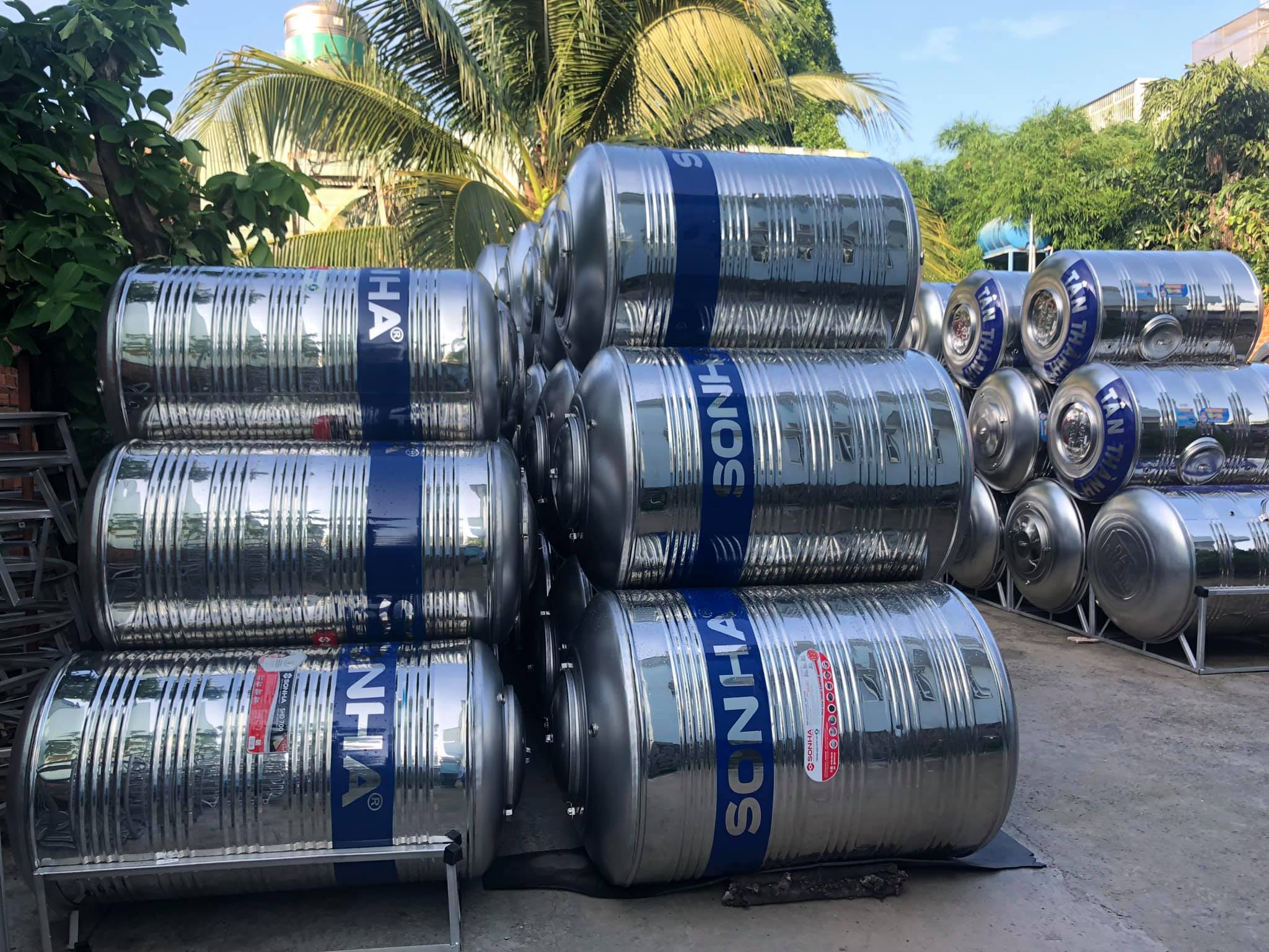 Bể chứa nước inox Sơn Hà Bể chứa nước inox Sơn Hà