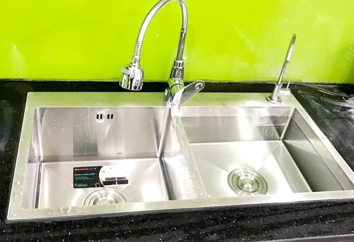 chậu đôi inox sơn hà chậu đôi inox sơn hà