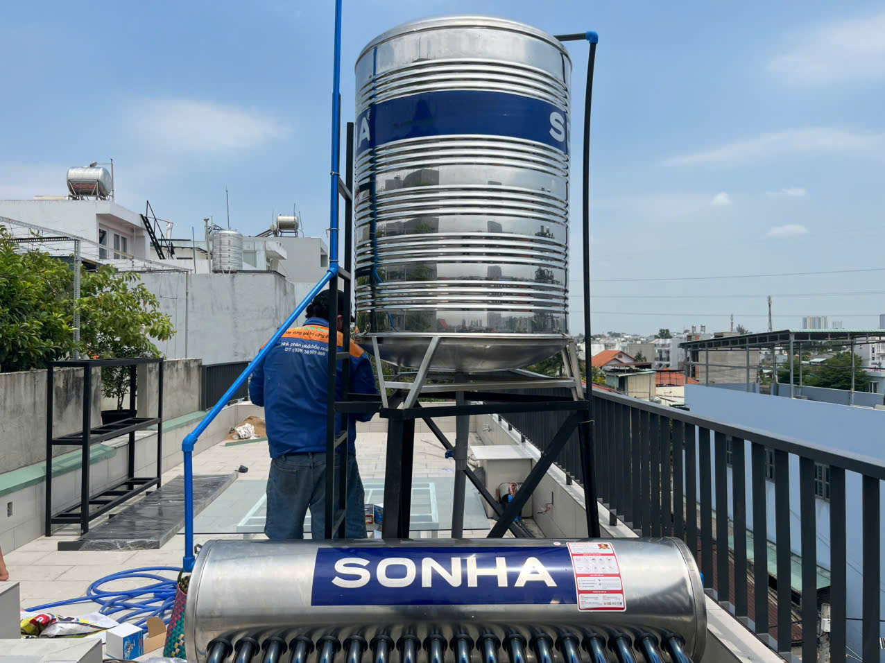 máy năng lượng mặt trời Sơn Hà máy năng lượng mặt trời Sơn Hà