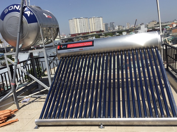 Thái dương năng Sơn Hà 180L Titan Thái dương năng Sơn Hà 180L Titan