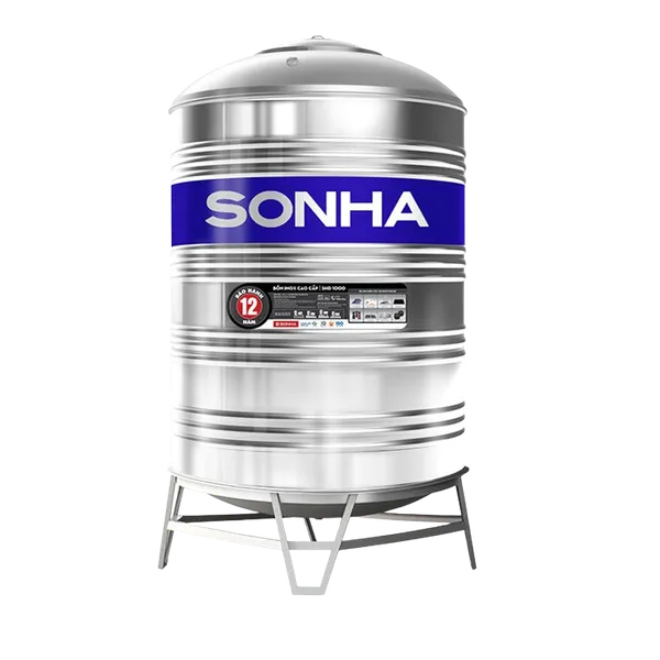 Bồn nước inox Sơn Hà 2500l đứng