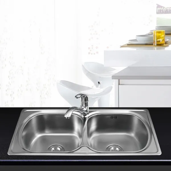 Chậu rửa chén inox Sơn Hà 2H 860S