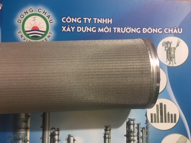 0.1 Micron Dài 10 Inch, Lõi Lọc Inox 304 Stainless Steel Universal