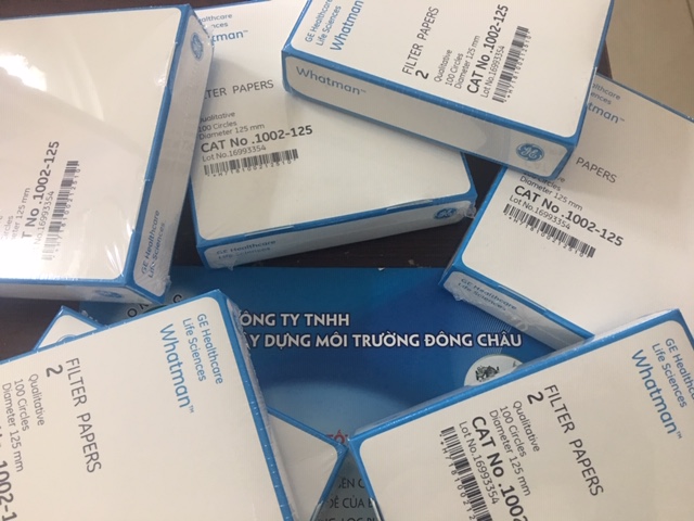 1002-125mm, Giấy Lọc PTN Whatman Số 2, Đường Kính 125mm