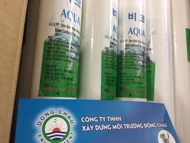 BDM-0.2 Micron-20 Inch, Lõi Nén Aqua Hàn Quốc 0.2 Micron 20 Inch