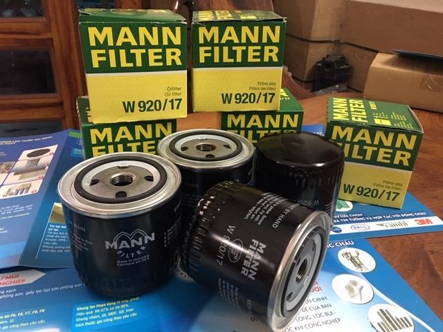 Bộ Lọc Dầu Nhớt Mann W92017