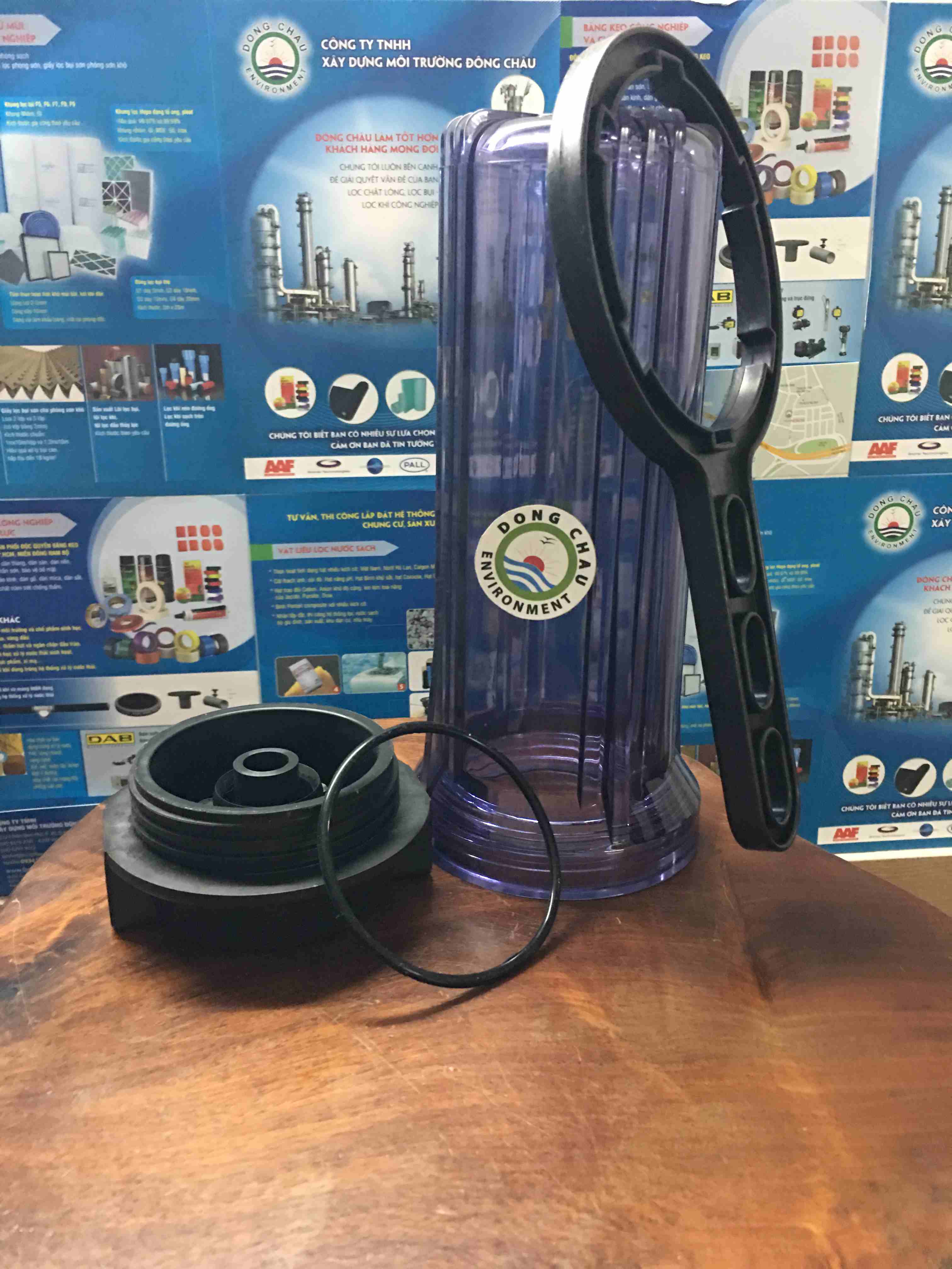 Cốc lọc nhựa trong 10 inch