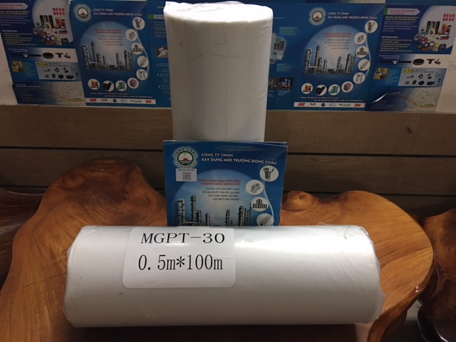 Cuộn giấy lọc công nghiệp 0.5m x 100m, 30g