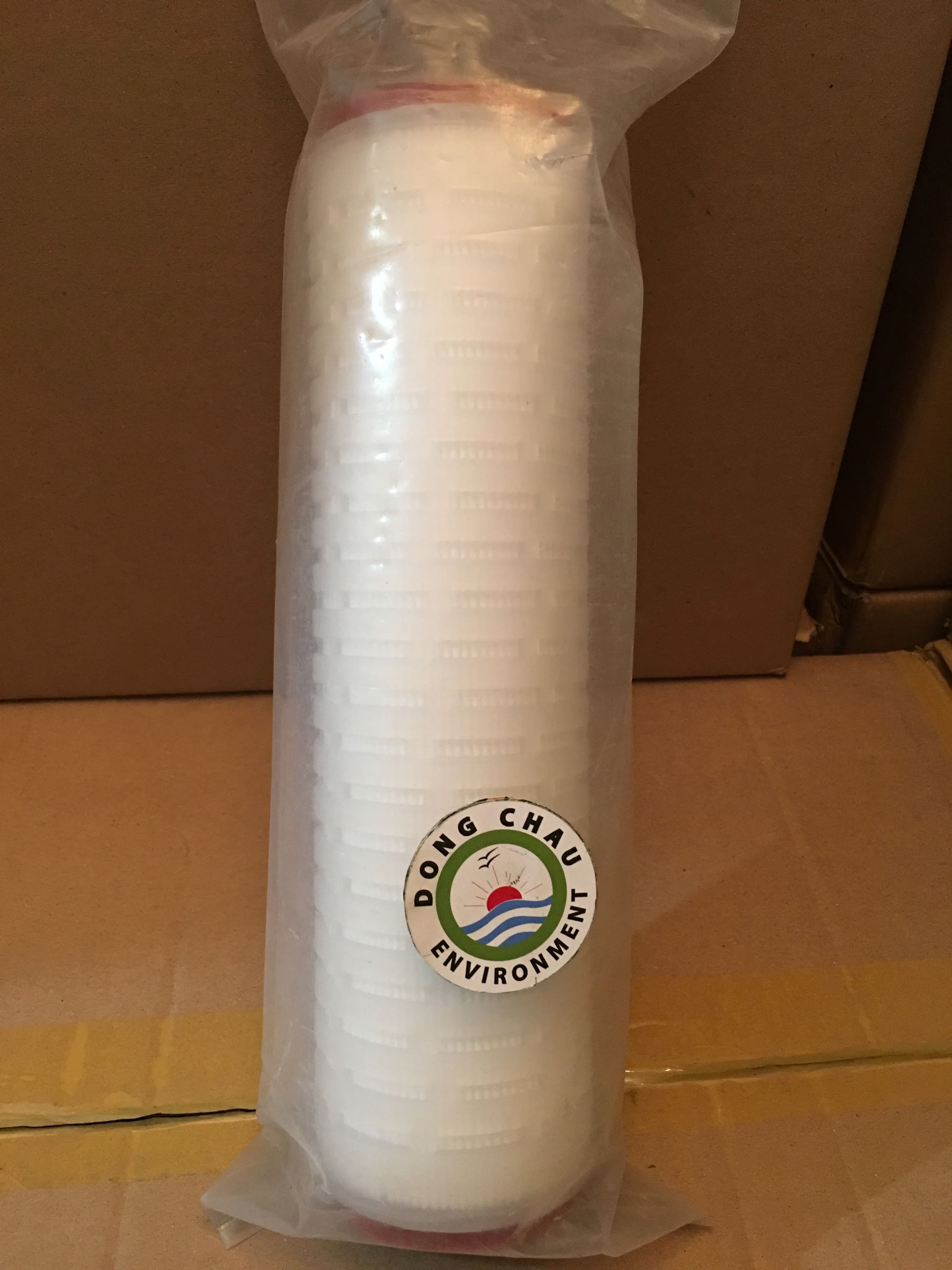 Lõi lọc giấy xếp 0.45 micron 10 inch DOE Trung Quốc