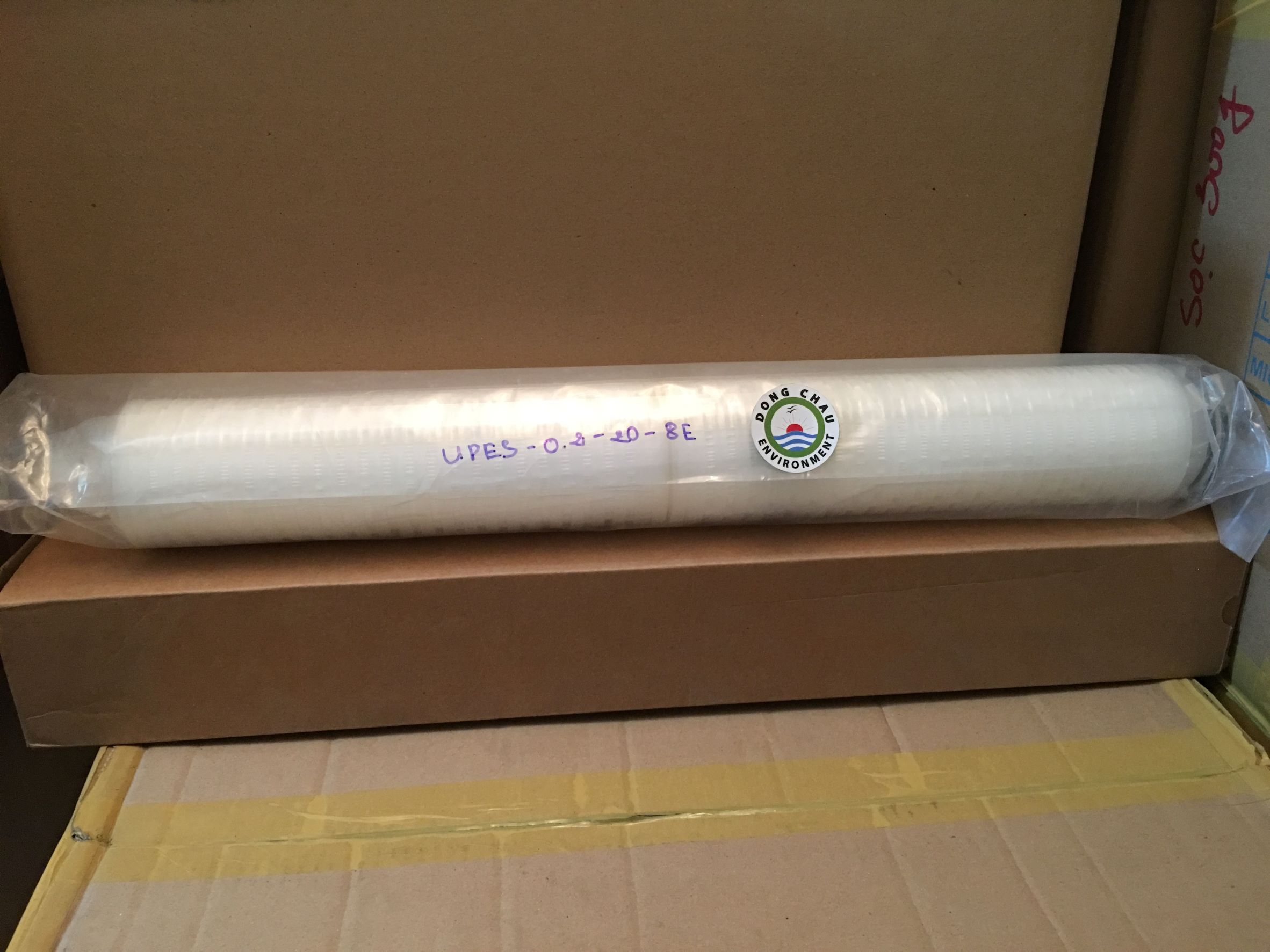 Lõi lọc giấy xếp PES 0.2 micron 20 inch oring