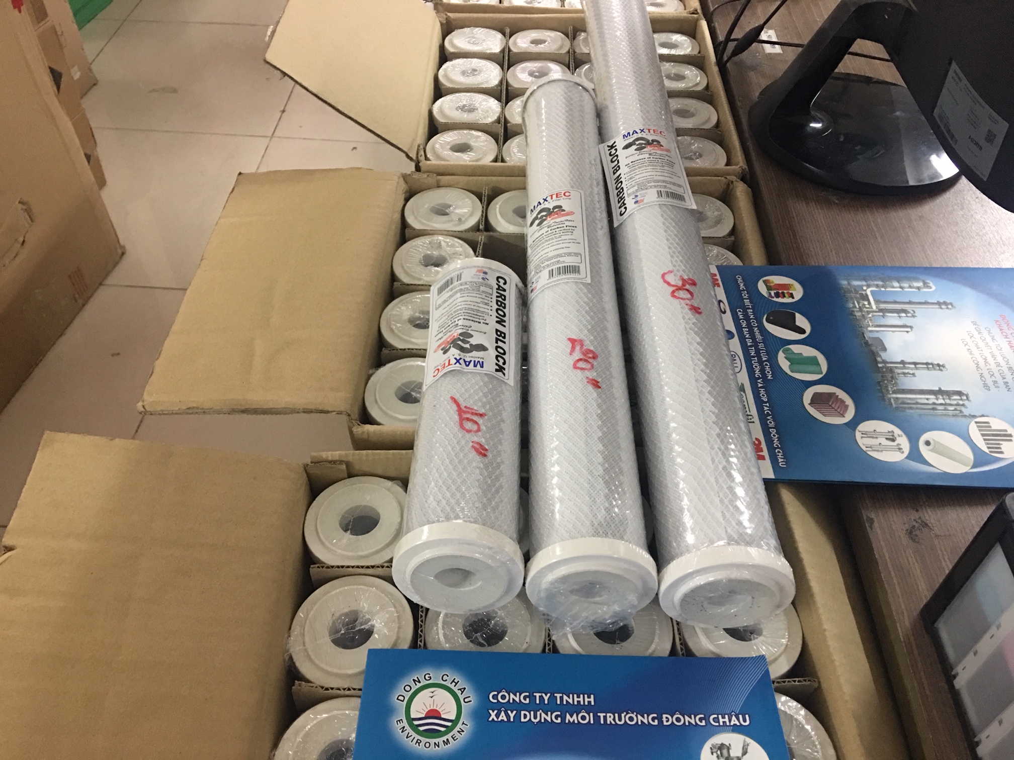 Lõi Than Lọc Nước CTO 30 Inch Maxtec Malaysia