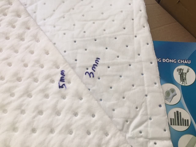 Tấm Thấm Hút Dầu Lúm Đồng Tiền Dày 3mm