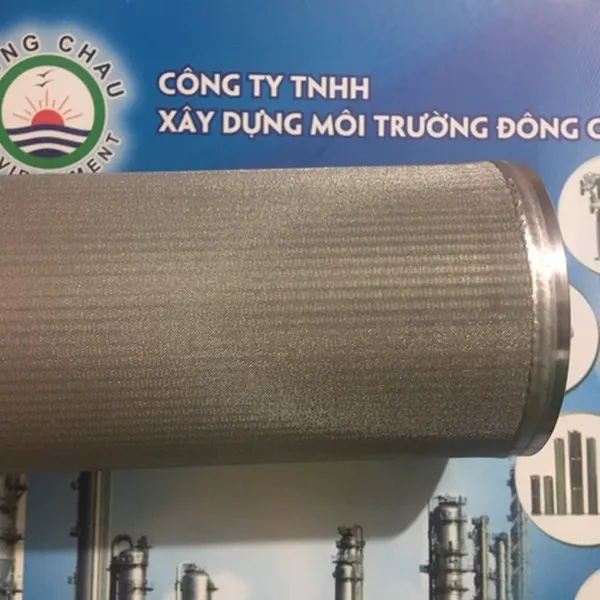 0.1 Micron Dài 10 Inch, Lõi Lọc Inox 304 Stainless Steel Universal