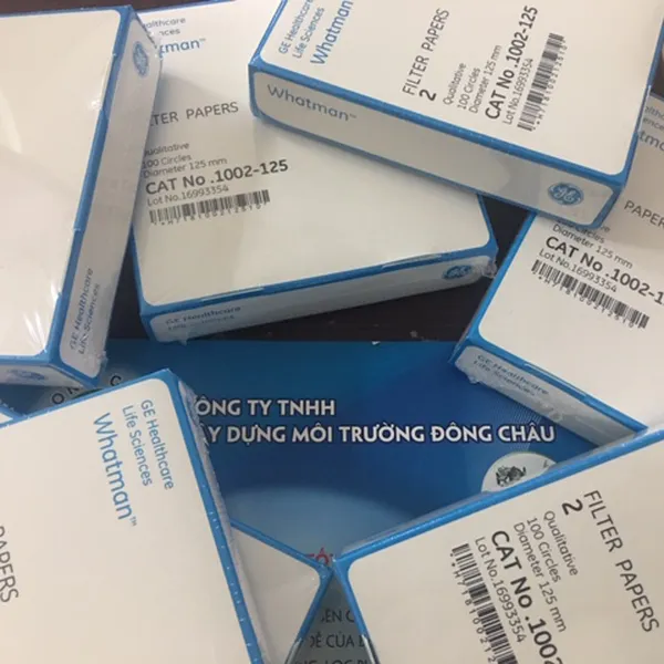 1002-125mm, Giấy Lọc PTN Whatman Số 2, Đường Kính 125mm