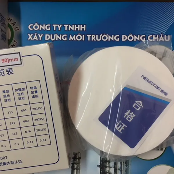 101-90mm, Giấy Lọc Newstar Lọc Định Tính Nhanh