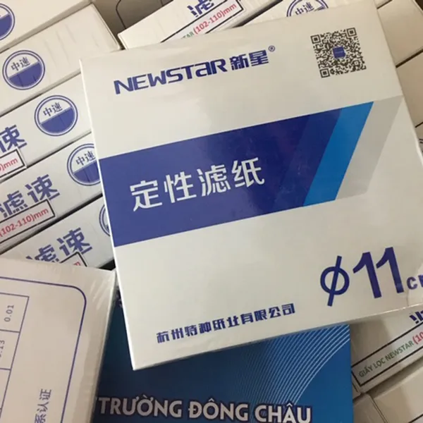 102-110 Giấy Lọc PTN Newstar Lọc Định Tính, Tốc Độ Trung Bình