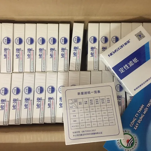 102-110 Giấy Lọc PTN Newstar Lọc Định Tính, Tốc Độ Trung Bình