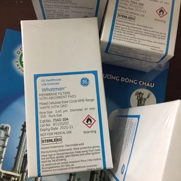 7141-104 Whatman Màng Lọc Cenluloz Nitrate