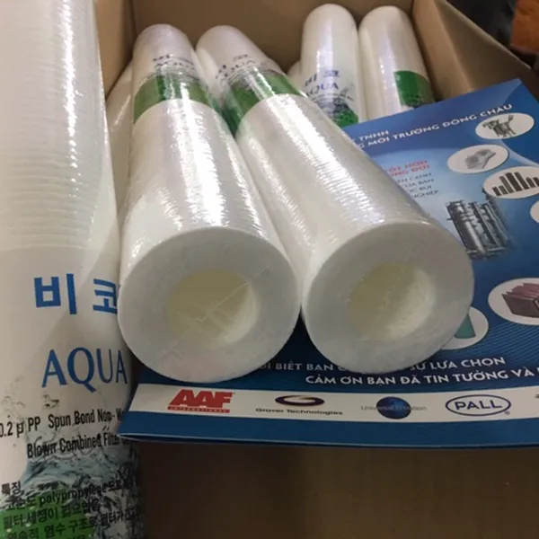 BDM-0.2 Micron-20 Inch, Lõi Nén Aqua Hàn Quốc 0.2 Micron 20 Inch