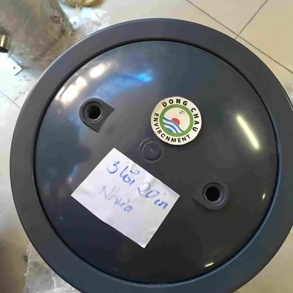 Bình lọc 3 lõi 20 inch DOE nhựa