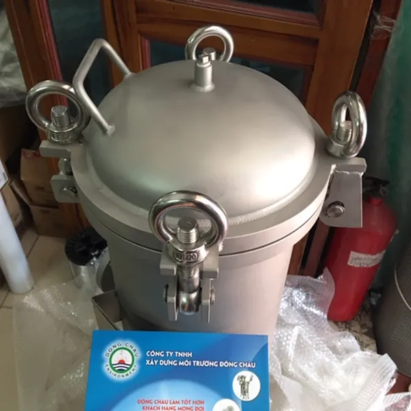 Bình Lọc 7 Lõi 20 Inch, Inox 304, Universal Singapore