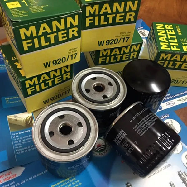 Bộ Lọc Dầu Nhớt Mann W92017