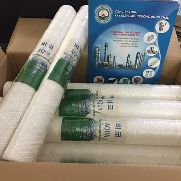 CPP - 50 Micron - 20 Inch, Lõi Lọc Sợi Quấn Aqua Hàn Quốc