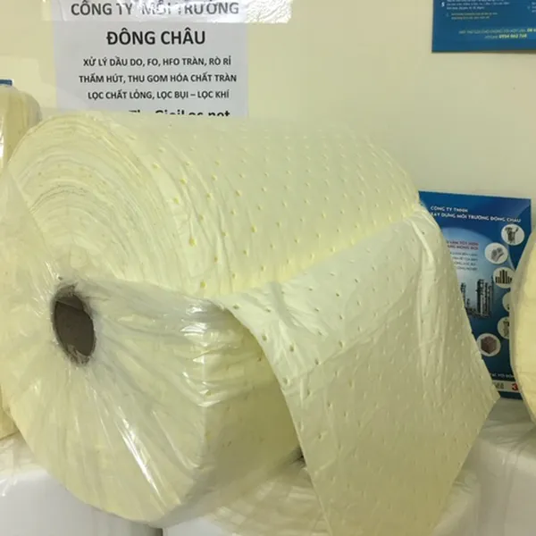 Cuộn Lau Hóa Chất Tràn, Lau Hóa Chất Rò Rỉ TQ