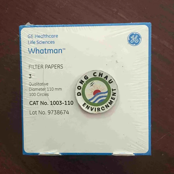 Giấy lọc phòng thí nghiệm Whatman số 3, 110 mm