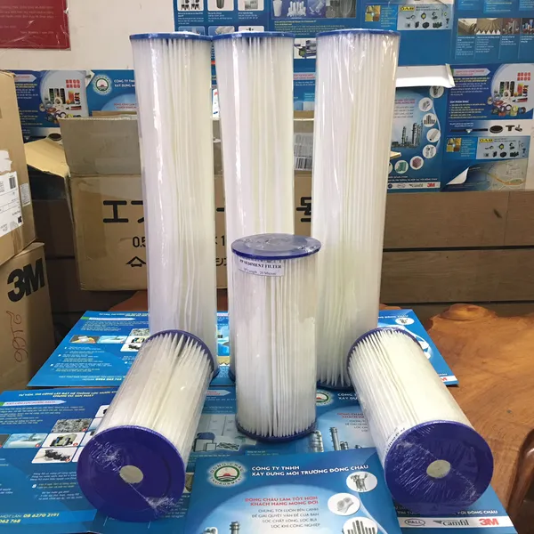 Lõi Giấy Xếp Lọc Nước Hồ Bơi Bigblue 10 Inch