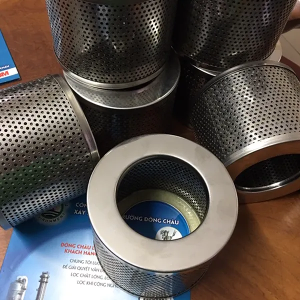 Lõi Inox Lọc Dầu Thủy Lực Gia Công Theo Yêu Cầu