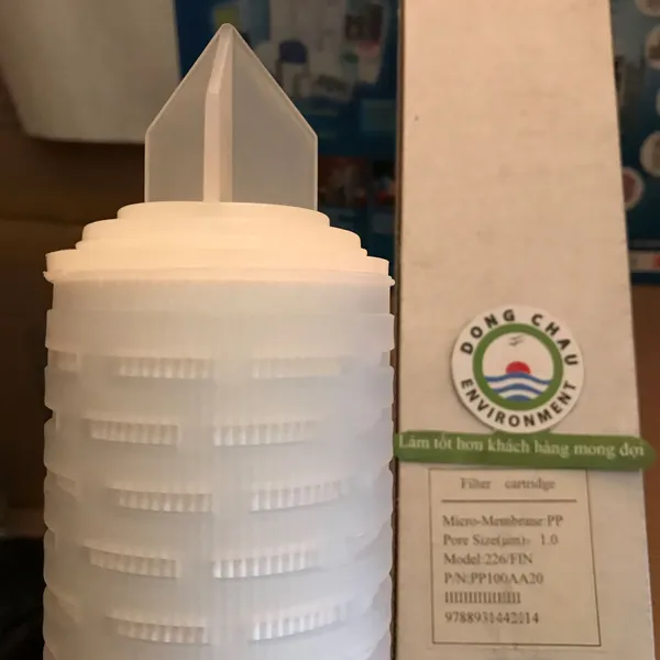 Lõi lọc giấy xếp 1 micron 20 inch oring 226