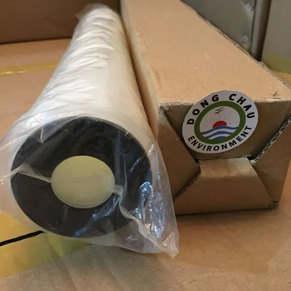 Lõi lọc giấy xếp 5 micron 20 inch DOE Clean Green