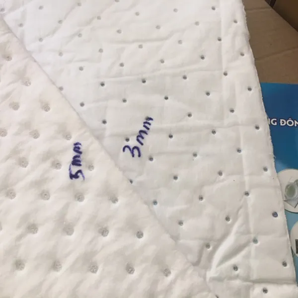 Tấm Thấm Hút Dầu Lúm Đồng Tiền Dày 3mm
