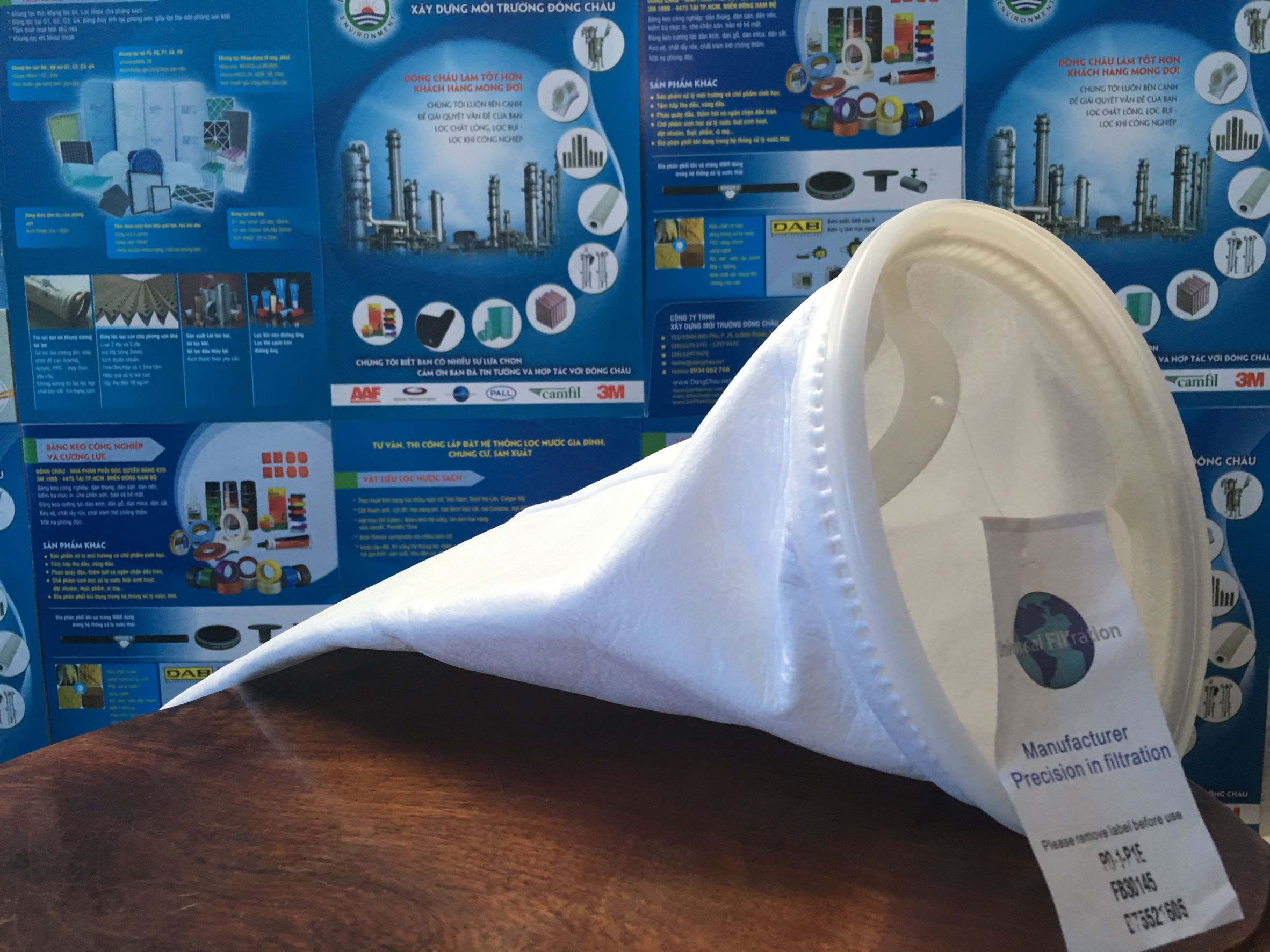 Túi lọc PE 1 micron size 1