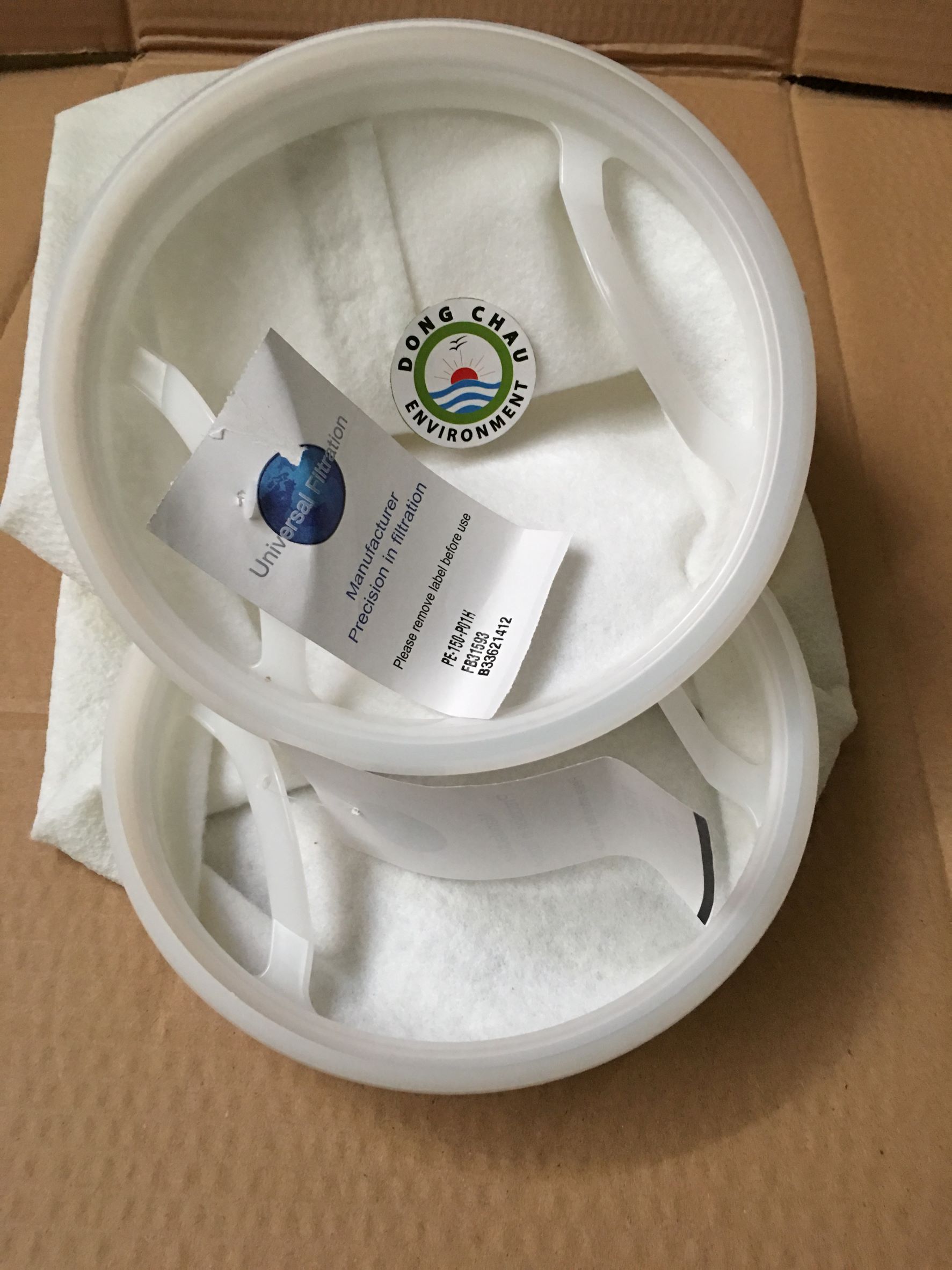 Túi lọc PE 150 micron size 1