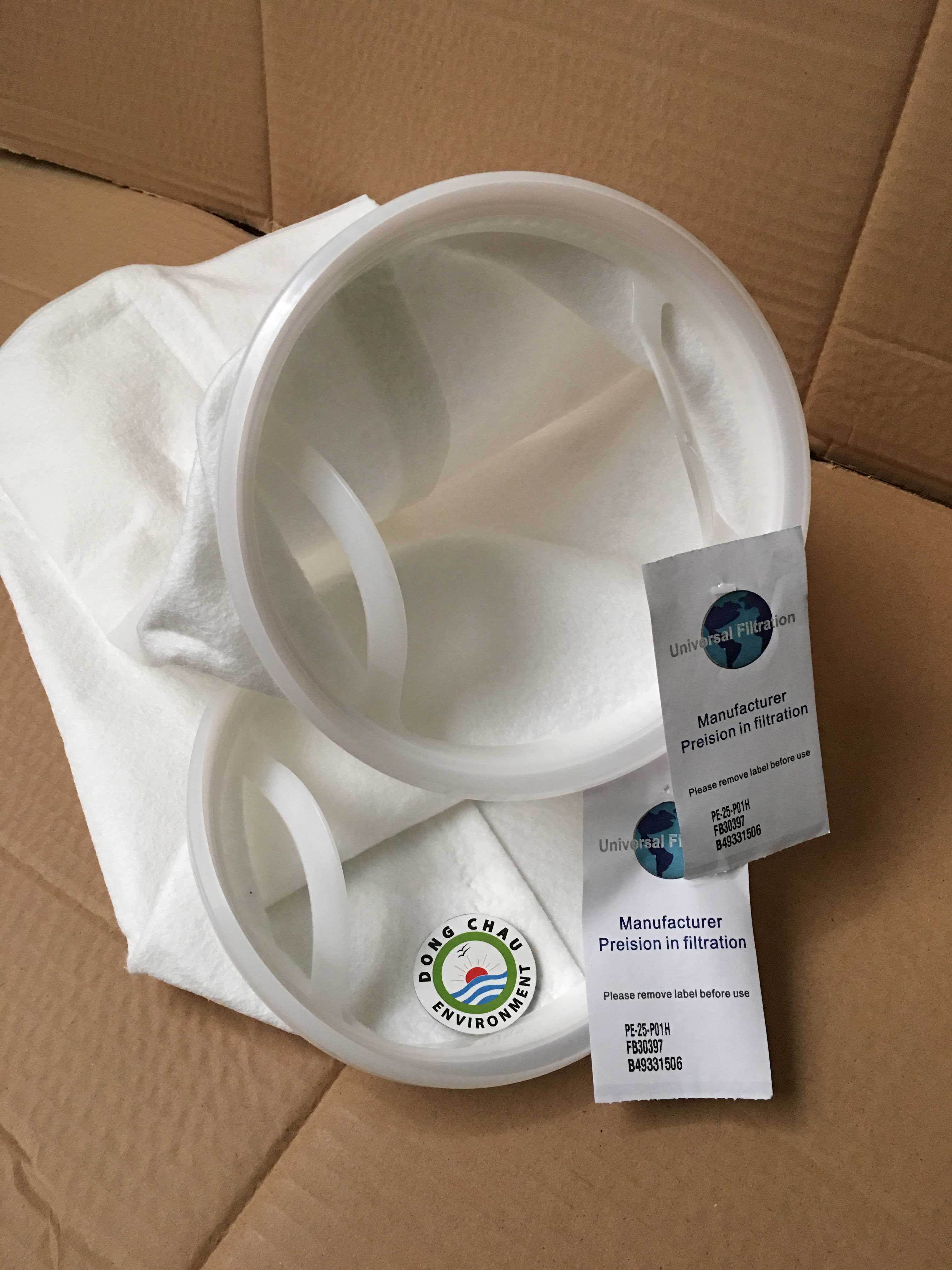 Túi lọc PE 25 micron size 1