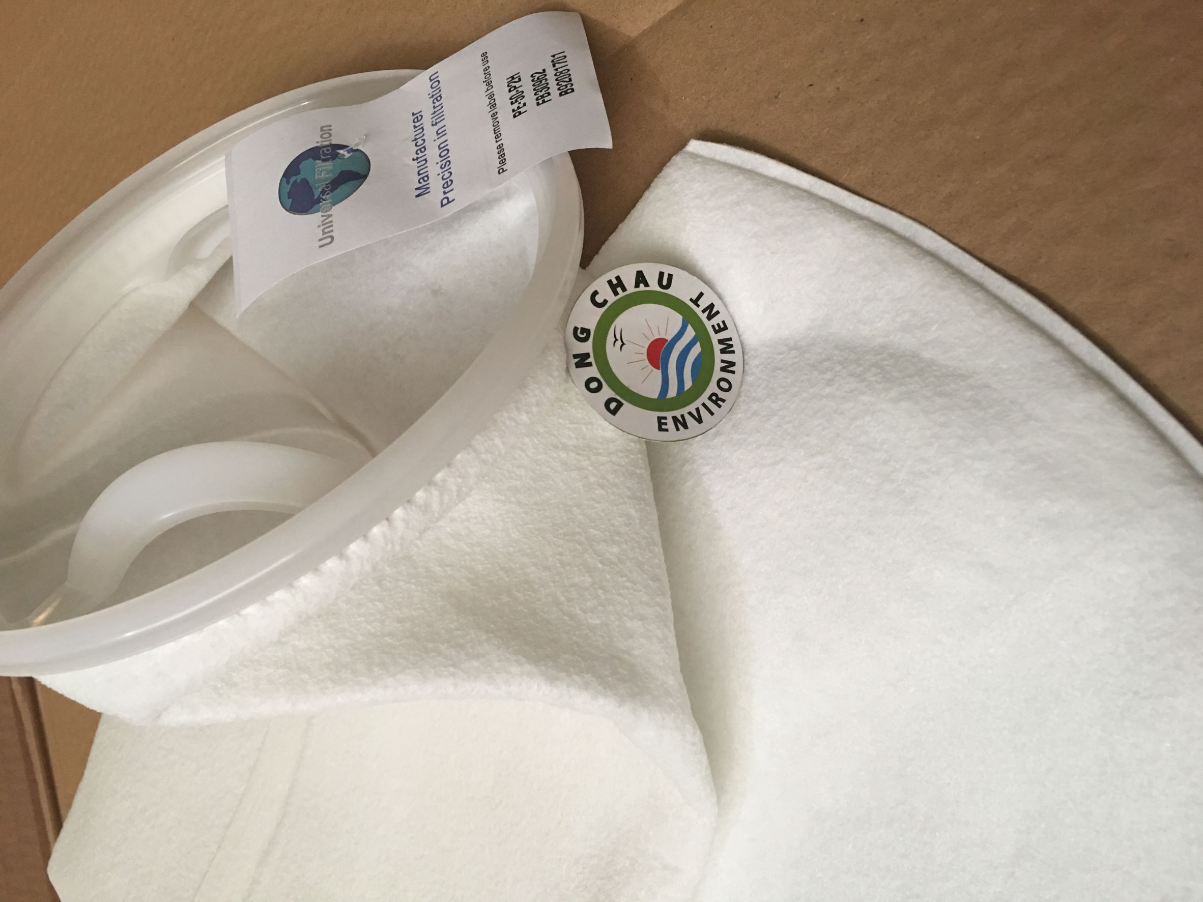 chất liệu Túi lọc PE 50 micron size 2