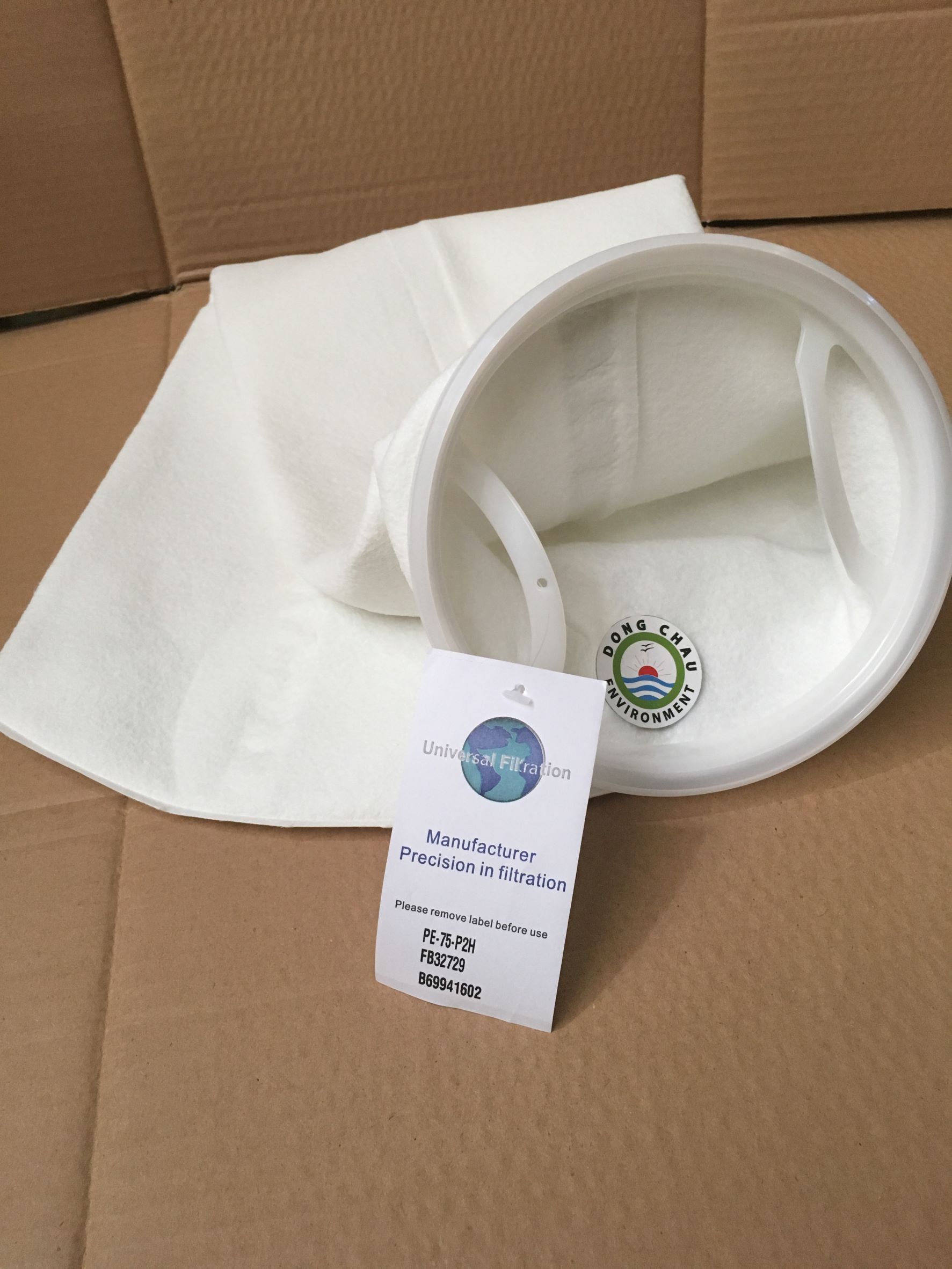 mã hàng Túi lọc PE 75 micron size 2