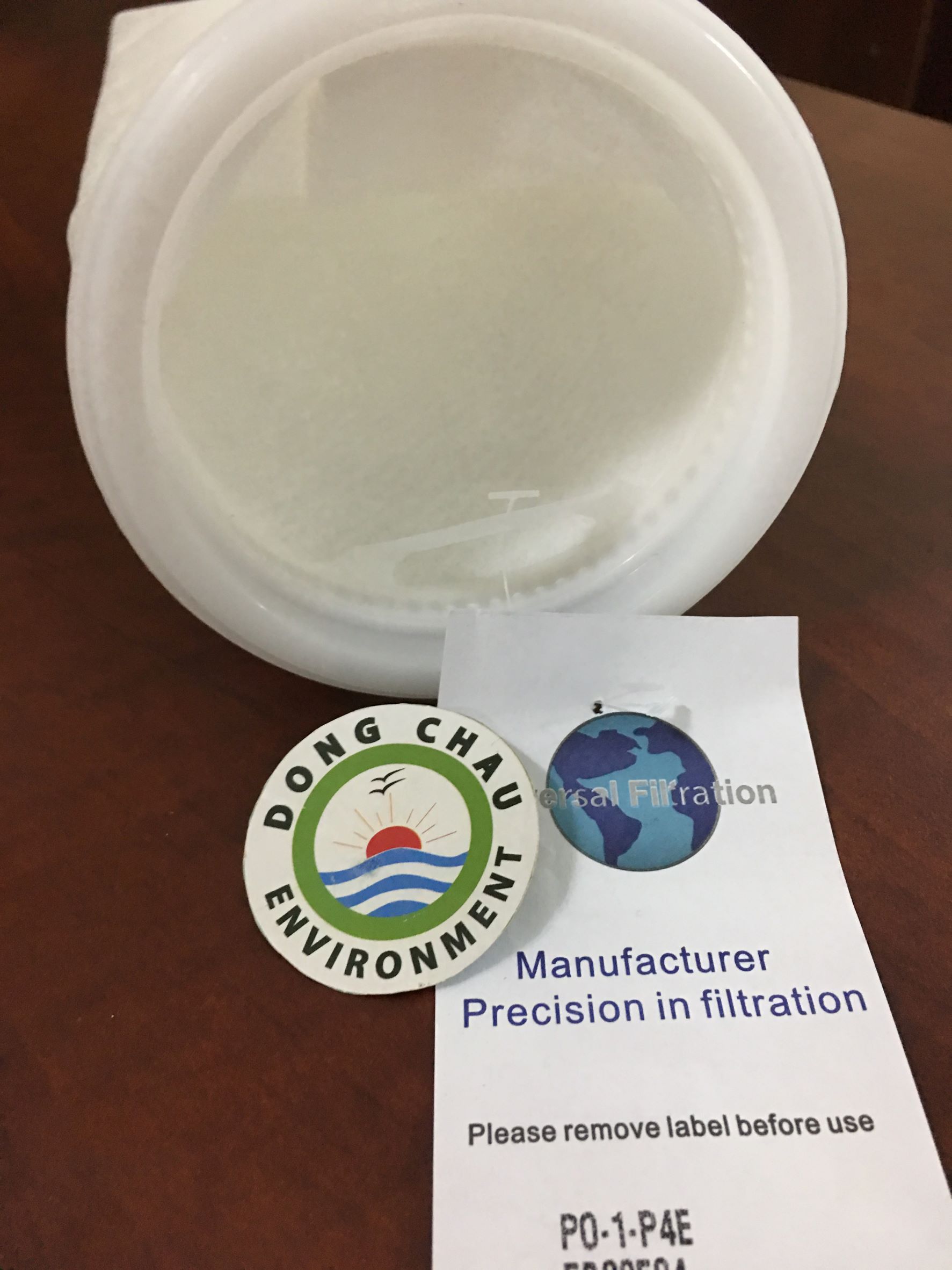 mã hàng Túi lọc PP 1 micron size 4