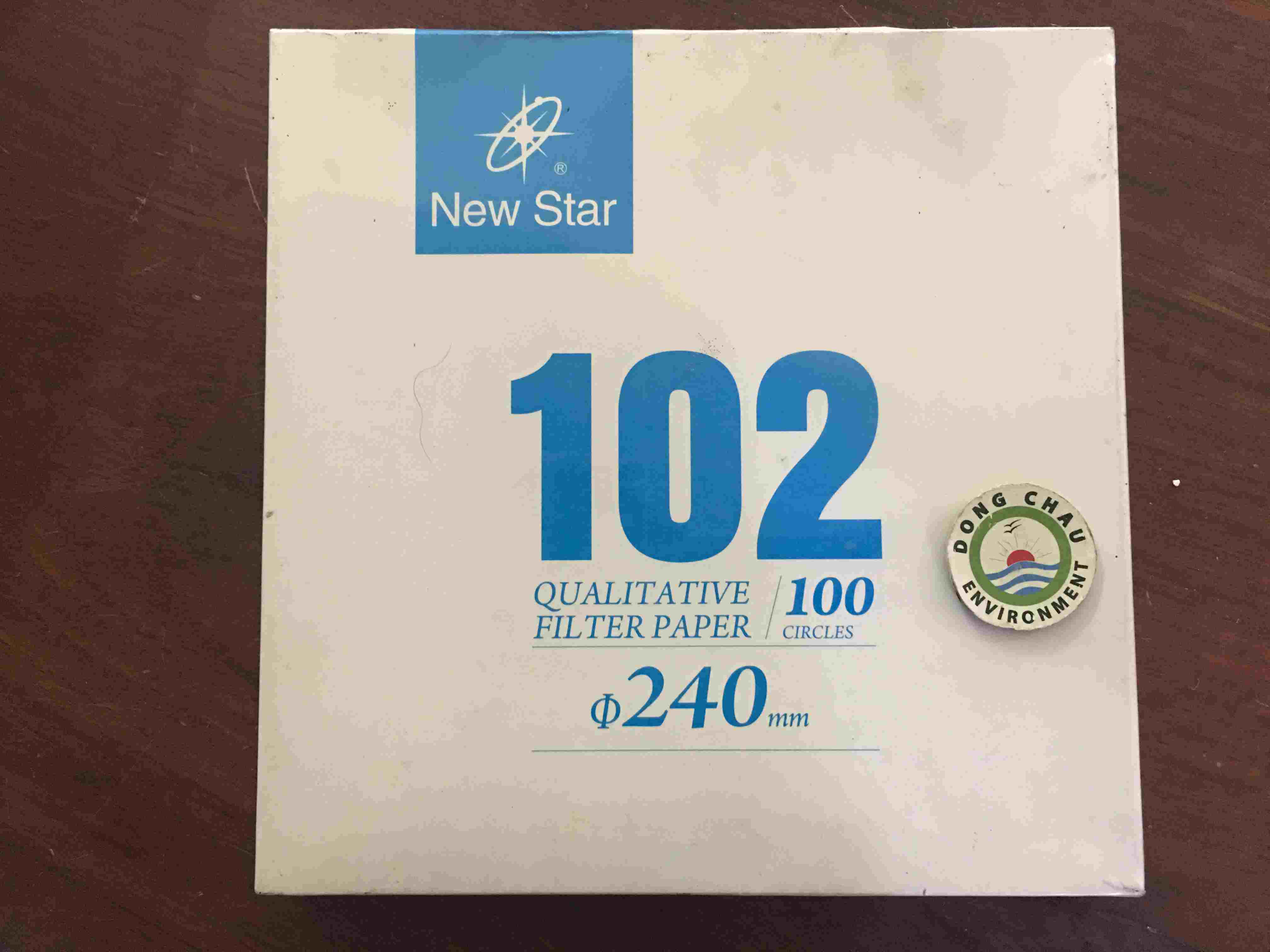 Giấy Lọc Phòng Thí Nghiệm Newstar 102 Đường Kính 240 Mm