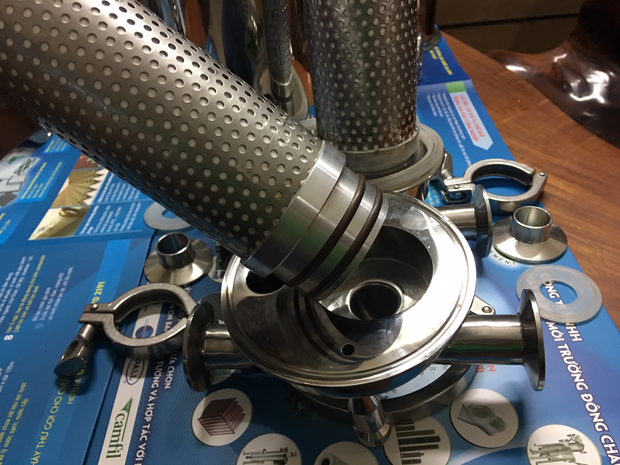 Bộ Lọc Tách Hơi Dầu Lọc Khí Nóng