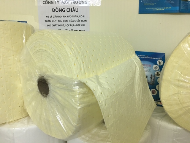 Cuộn Lau Hóa Chất Tràn Lau Hóa Chất Rò Rỉ TQ